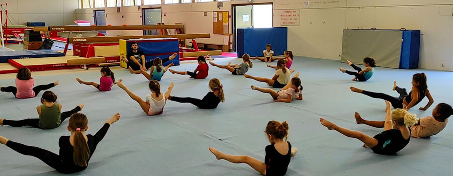 cours de gymnastique petites enfance